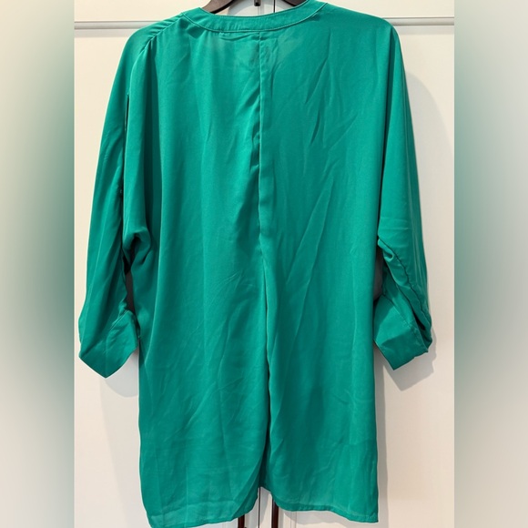 Gibson Latimer Tunic Blouse Sz L - Picture 2 of 8